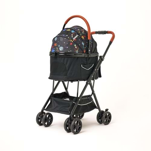 ZAMPA BOTTAS ARABA SİYAH 41.5X25.5X68.8 CM (LD03T-B)