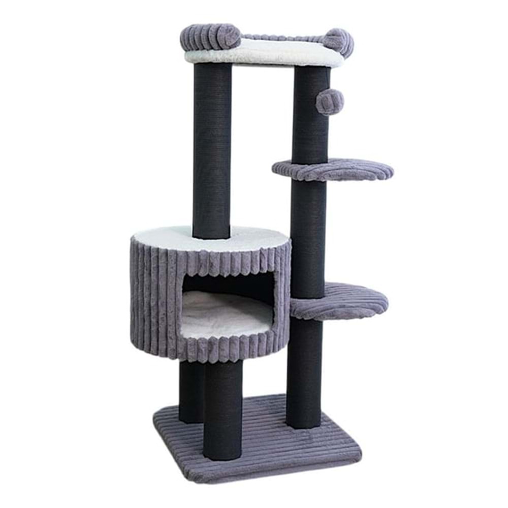 ZAMPA COSMO KEDİ TIRMALAMA AĞACI 68*68*119 CM (ZHY711)