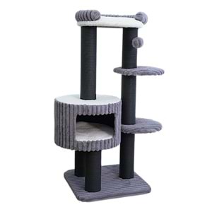 ZAMPA COSMO KEDİ TIRMALAMA AĞACI 68*68*119 CM (ZHY711)