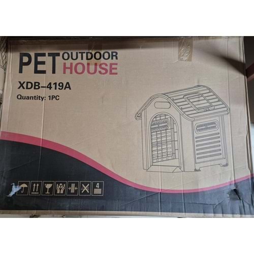 XDB-419A 126*97*113 RED ROOF + WHITE WALLS