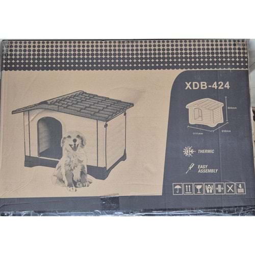 XDB-424B 111*84*80 GRAY ROOF + BLUE ROOF WHITW WALLS