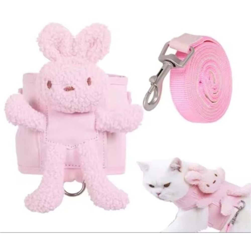 PELUŞ AYICIK MODELLİ GÖĞÜS SET GEZDİRME (MAD-340)