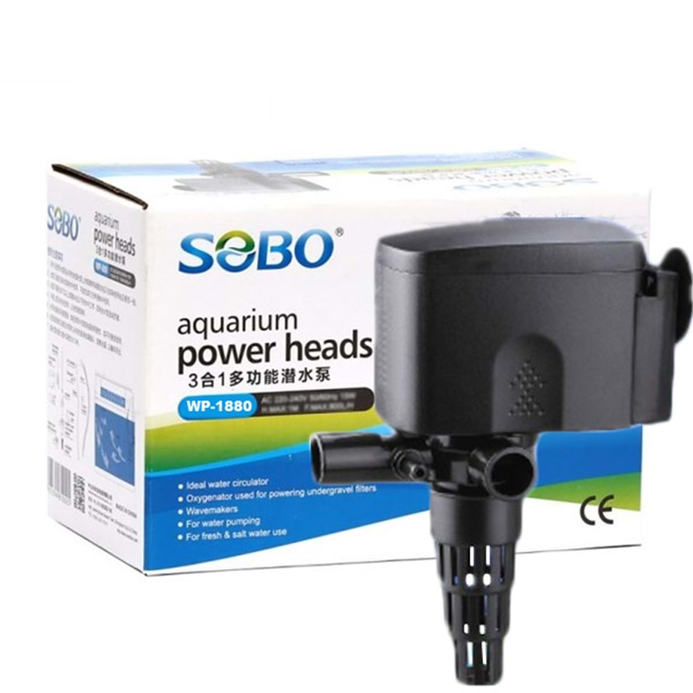 SOBO AKVARYUM POMPASI 20W 1200 LT (WP-1880)