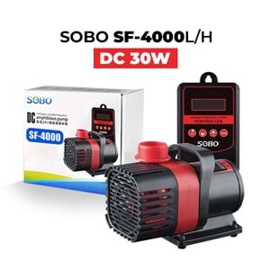 SOBO DEBİ KONTROLLÜ DC POMPA 30W 4000 LT 4,5 M (SF-4000)