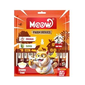 MOOW TAVUKLU VE KEDİ NANELİ 12 GR*30 LU KREMA (MOOW-014).