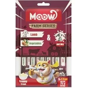 MOOW KUZU ETLİ VE SEBZELİ 12 GR*6 LI KREMA (MOOW-046)