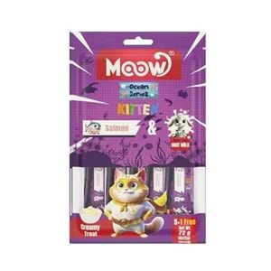 MOOW SOMONLU 12 GR*6 LI KREMA YAVRU KEDİ (MOOW-049)