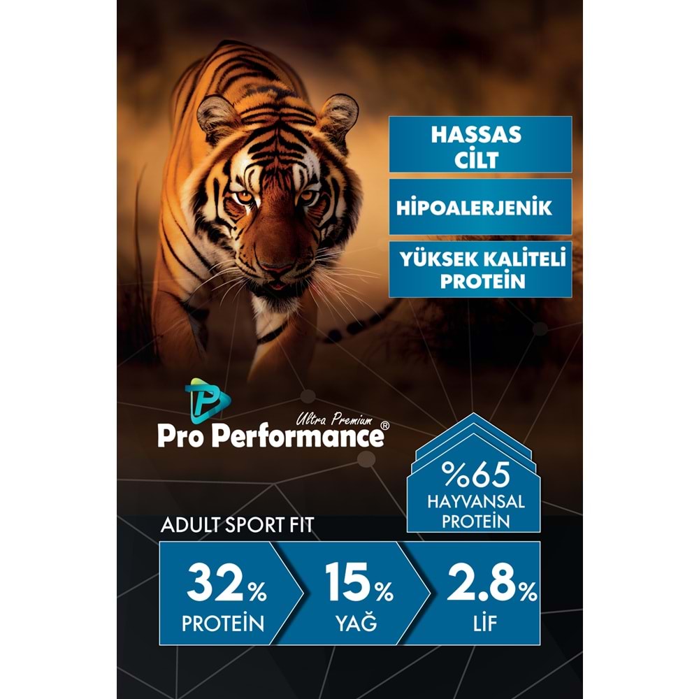 PRO PERFORMANCE SPORT FIT CHICKEN & SALMON & SHIRIMP & CRANBERRY 2 KG (PPC5006)